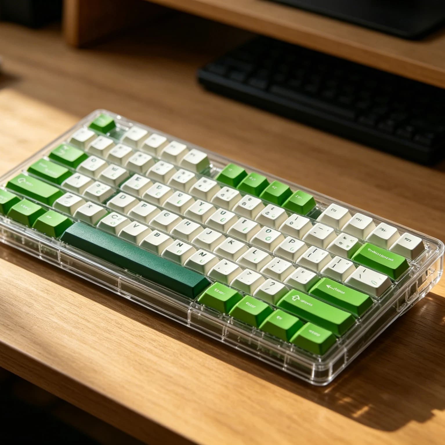 Set Completo di Keycaps JTK Royal in PBT con Sublimazione a Cinque Lati, Barra Spaziatrice 7U Compatibile con Layout Alice, Keycaps Personalizzati per Tastiera Meccanica