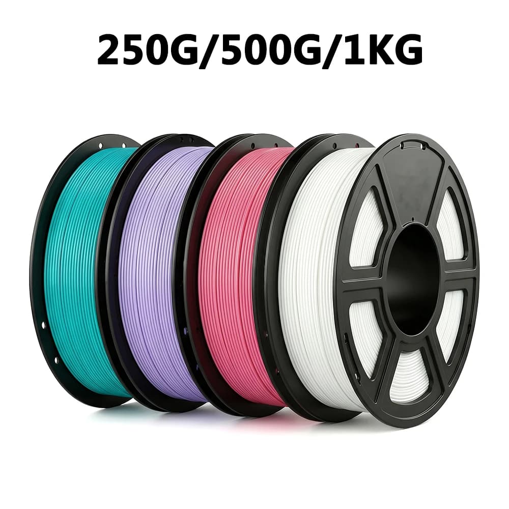 250g 500g 1Kg PLA Filament 1.75mm 3D Printer Filament PLA cyan, light purple, white, PLA light pink 250gx4 vacuum packaging
