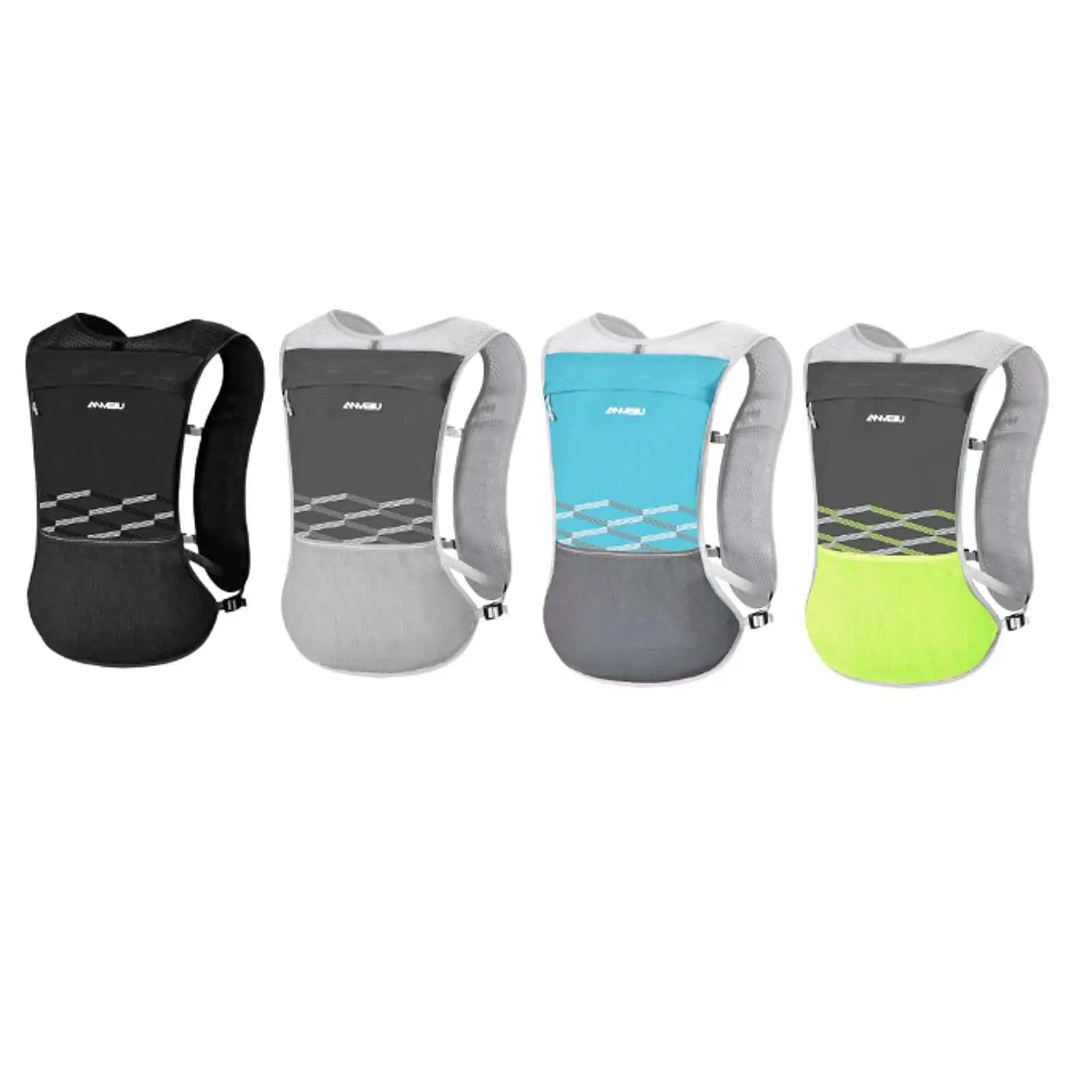 Gilet Sportivo Regolabile Leggero per Corsa, Allenamento, Arrampicata, Motociclismo, Ciclismo