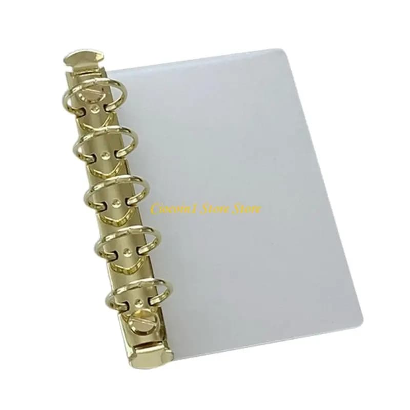 Clip rilegatura per partizioni a fogli mobili regolabile in metallo A3PC per progetti scrapbooking e pianificazione e