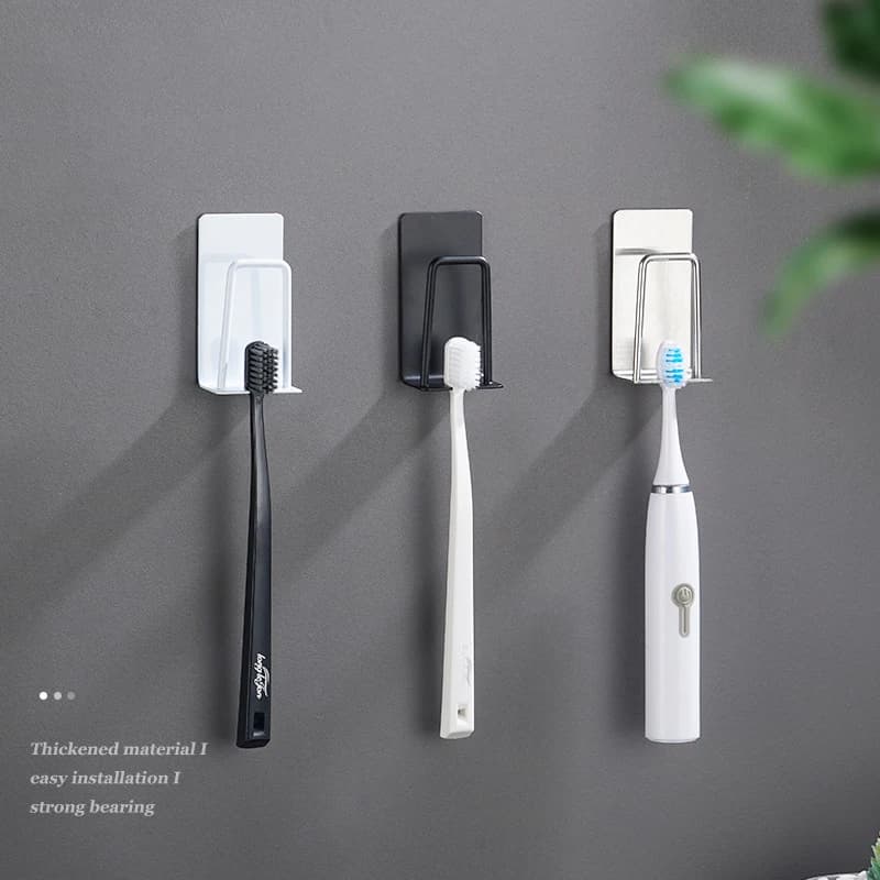 Portabicchieri per lavabo per spazzolino da denti in acciaio inossidabile senza punzonatura portabicchieri per denti da appendere al bagno