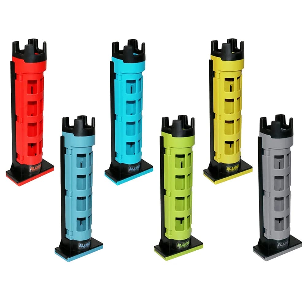 Scatola da pesca portatile supporto per canna scatola da pesca porta canna scatola da pesca accessori per palo vestito per Opass Meiho contro Daiwa