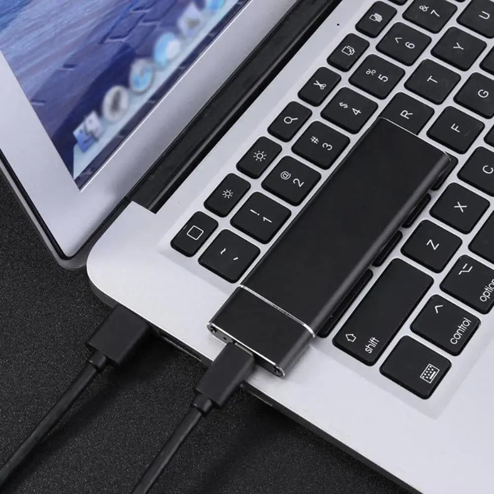 Box esterno portatile per SSD M.2 NGFF a USB 3.0 da 5 Gbps con cavo, compatibile con SSD M.2 SATA 2230/2242/2260/2280