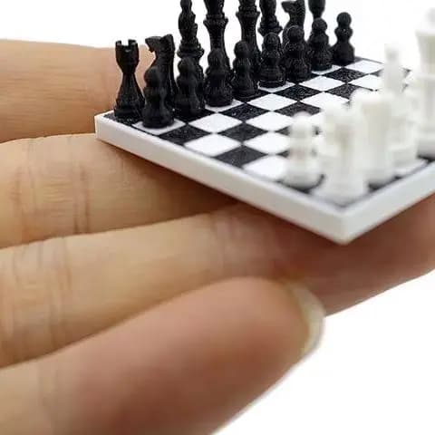1 Set 1: 12 Casa delle bambole in miniatura Simulazione Modello di scacchi internazionale per la decorazione della casa delle bambole Giocattoli per bambini Regalo