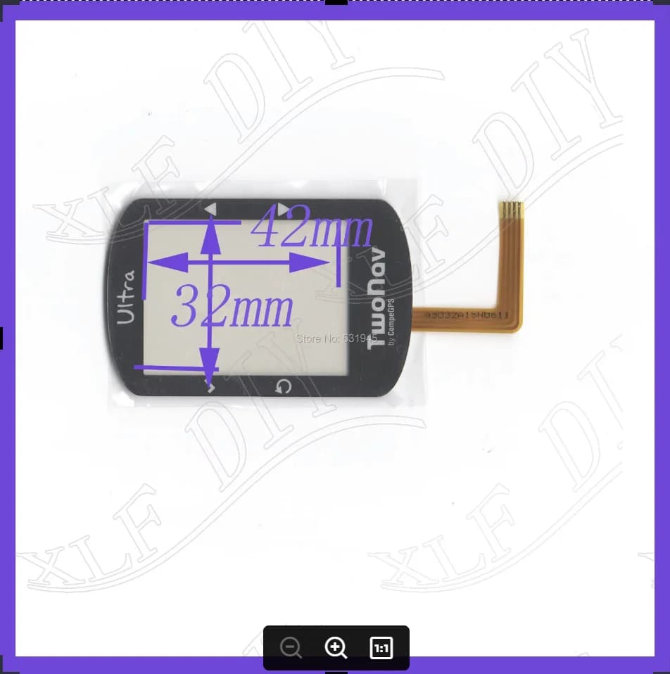 ZhiYuSun UITRA TWONAV pannello touch resistivo a 4 fili da 2,8 pollici per DVD per auto, vetro dello schermo del navigatore compatibile