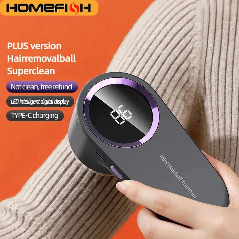 Lint Remover USB Charging Electric Pellet Machine Hair Ball Lint Trimmer Portable Electric Clothes Lint Machine High-speed Moto