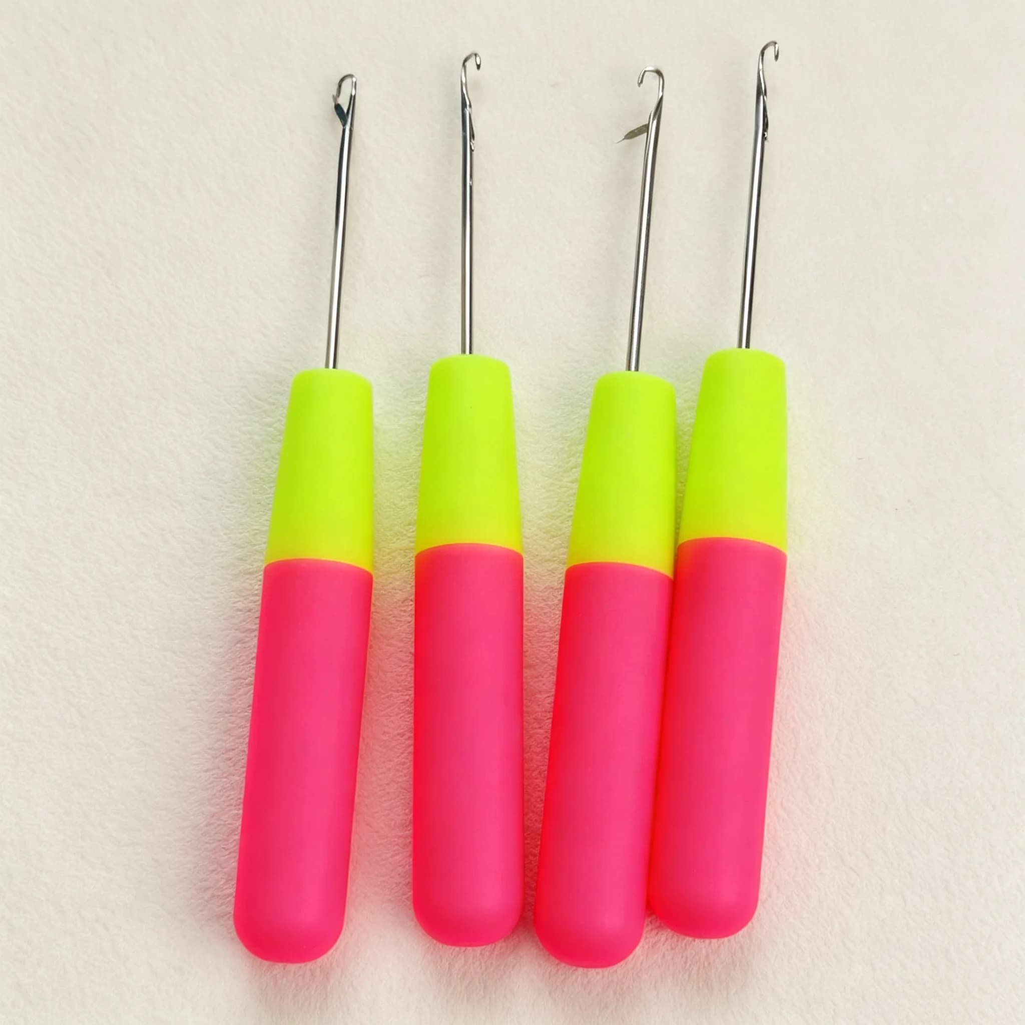 Crochet Hook Plastic Crochet Hook Needle For Hair Weaving Hook Needles 10/15 Pcs Dreadlock Knit Hair Weaving Crochet Needle Hook