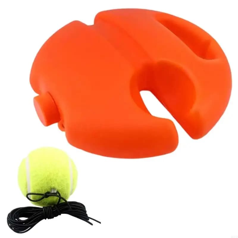 Solos Tennis Trainer Rebounder Attrezzatura da tennis per l'auto-allenamento Include pallina da tennis Palla da rimbalzo