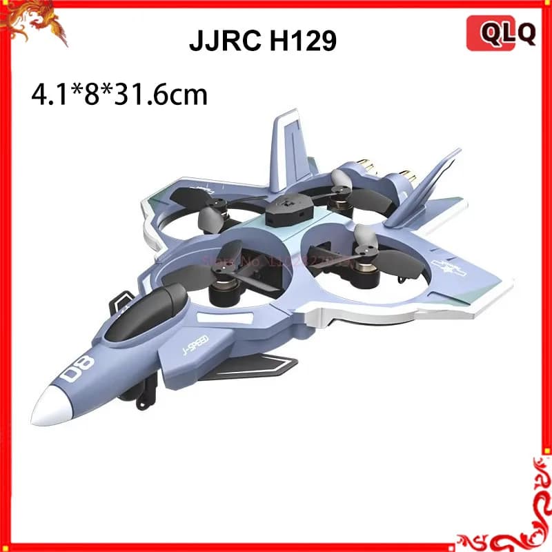 Jjrc H129 Electric Stunt Epp Foam Fighter RC Quadcopter 2.4G Giocattolo telecomandato con schermo Fotografia aerea ad alta definizione