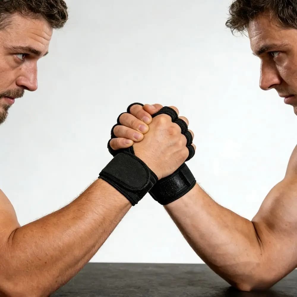 Anti-Slip Gym Fitness Gloves Wrist Protect Adjustable Weightlifting Gloves Black Wear-Resistant Workout Mittens Fishing