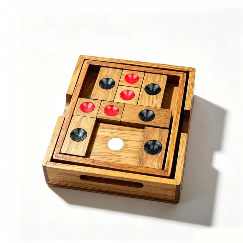Puzzle Classico HuaRongDao, Giochi di Logica in Legno per Adulti e Bambini, Rompicapo Educativi per Allenamento del QI