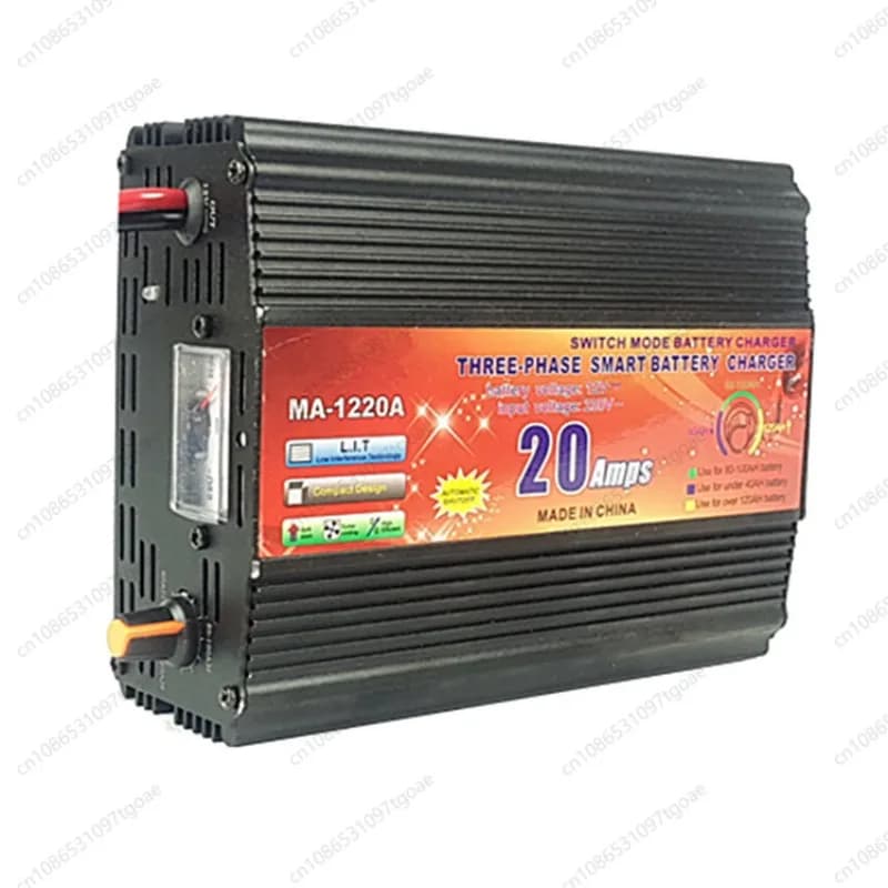 MA-1220A Automobile 12V Lead-acid Battery Charger Battery Charger, Four-stage 20A