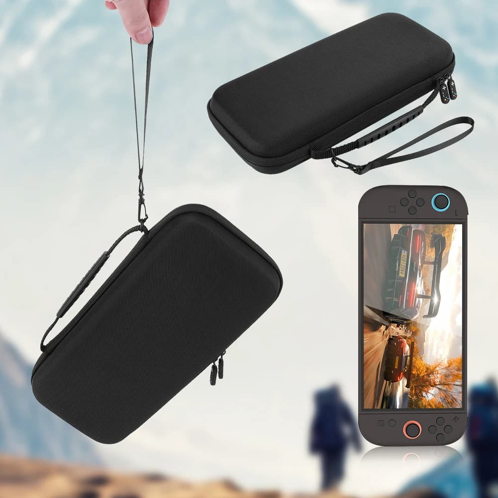Custodia da trasporto in EVA per Switch 2, borsa protettiva rigida portatile con porta per 10 schede di gioco
