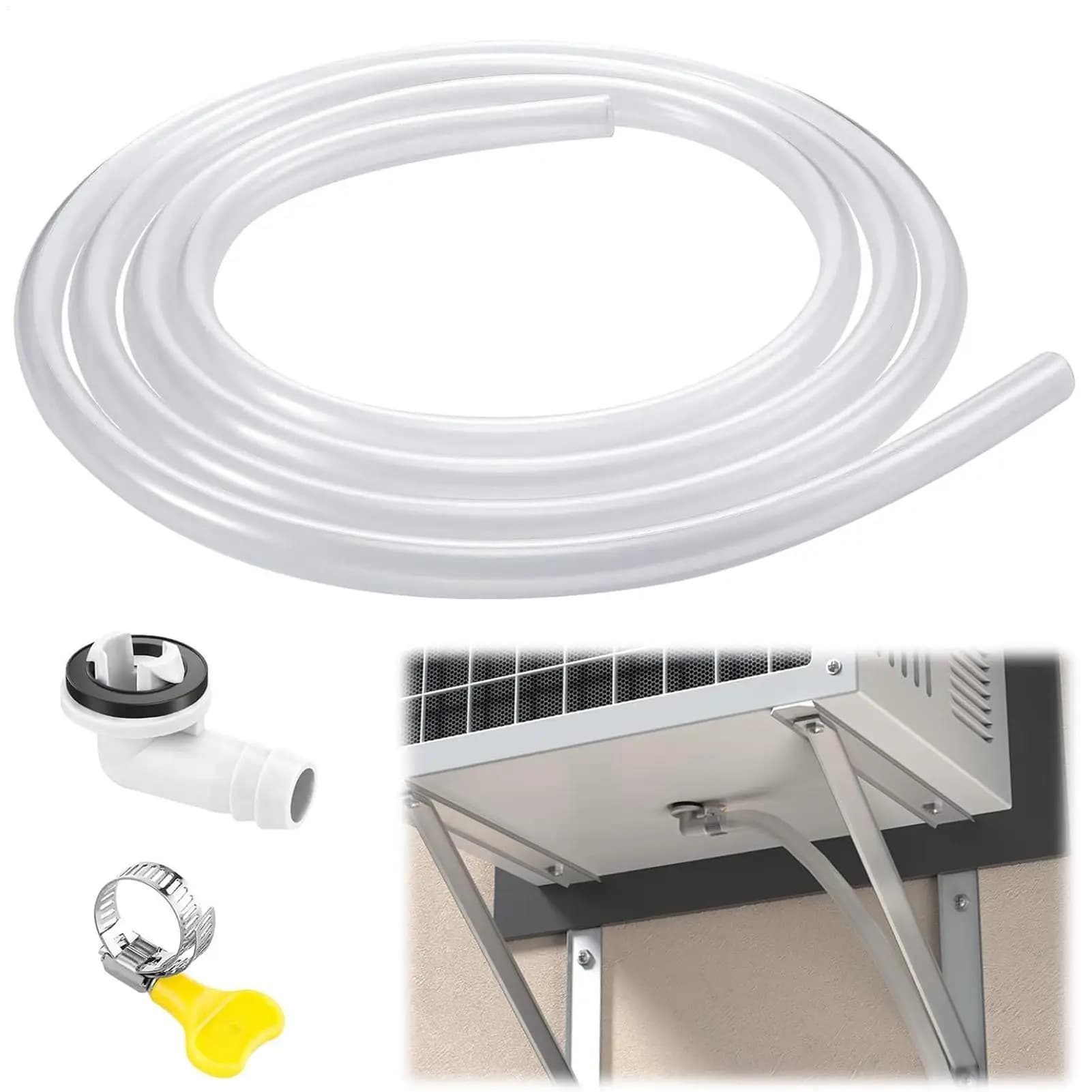 Tubo di scarico del condizionatore d'aria da 90/180/300 cm Kit tubo di scarico AC portatile a tenuta stagna Parti del condizionatore d'aria Sostituzione del tubo di scarico AC