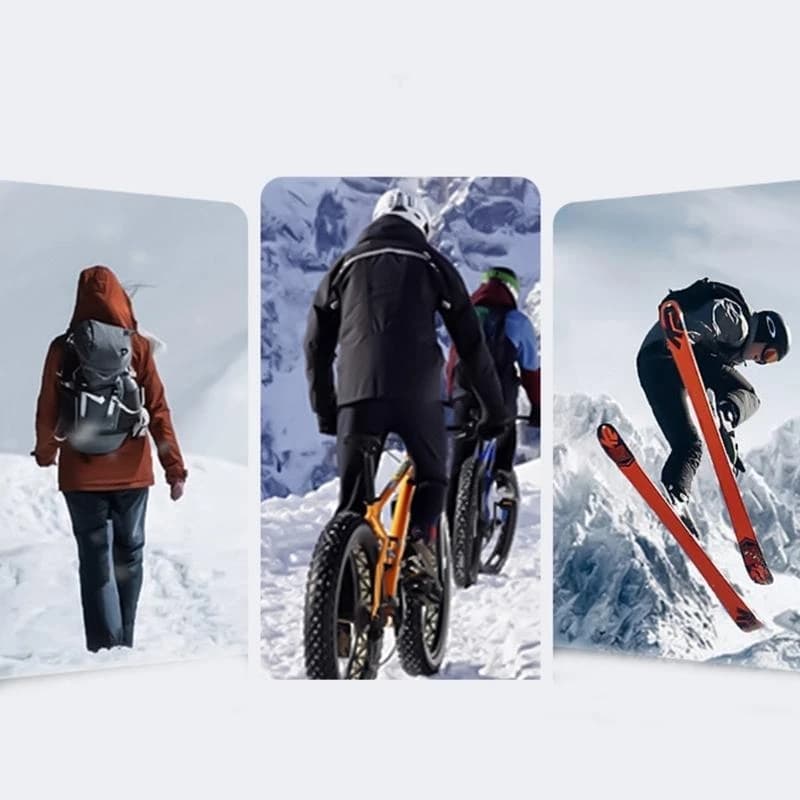 Neck Gaiter Neck Warmer Fleece Ski Scarf Windproof Face Mask Soft Winter Scarf for Skiing Hiking Cycling
