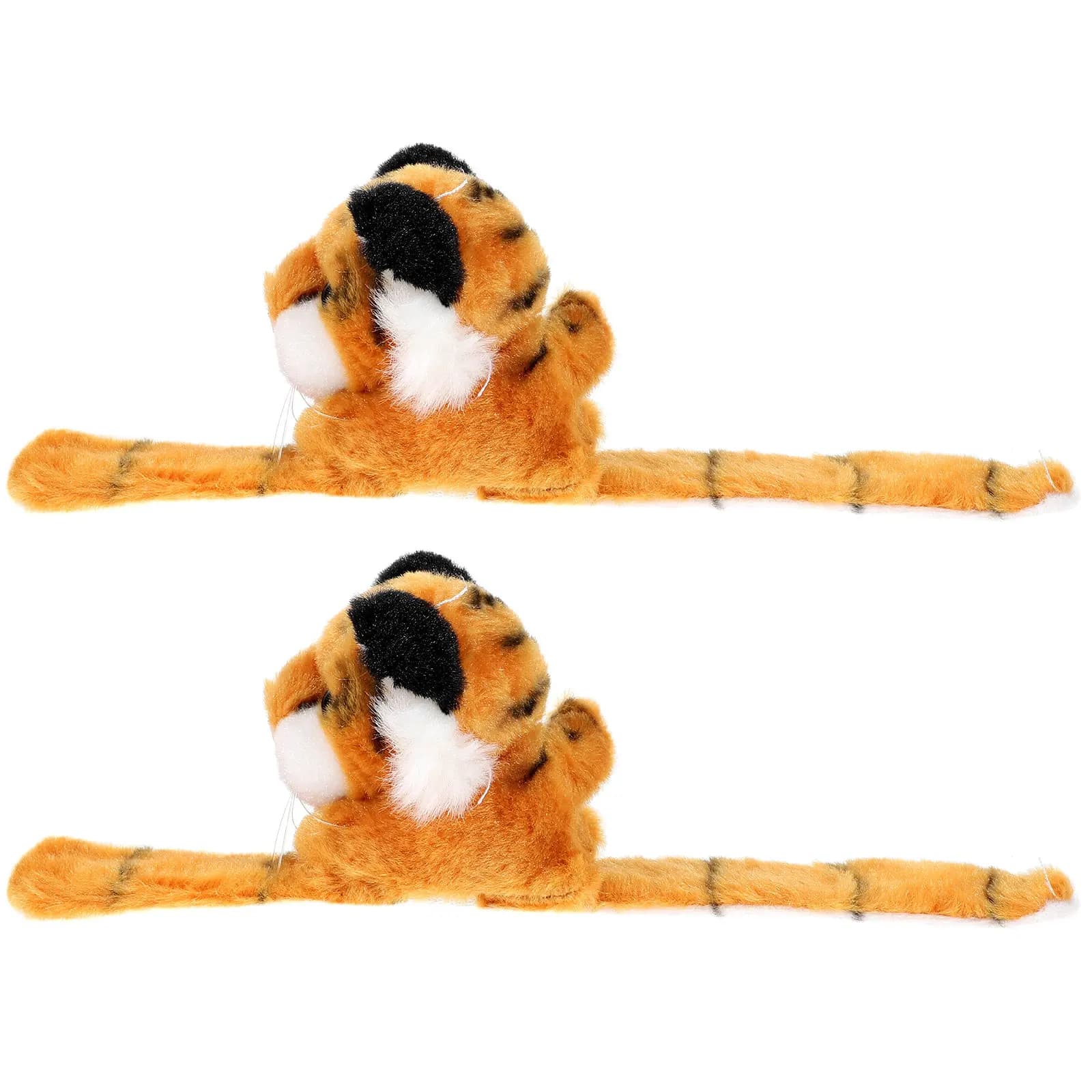 2 Pezzi Braccialetti a Forma di Animale, Bracciali Imbottiti con Bordi Lisci, Decorazioni per Feste per Bambini, Accessori per Feste a Tema Giungla