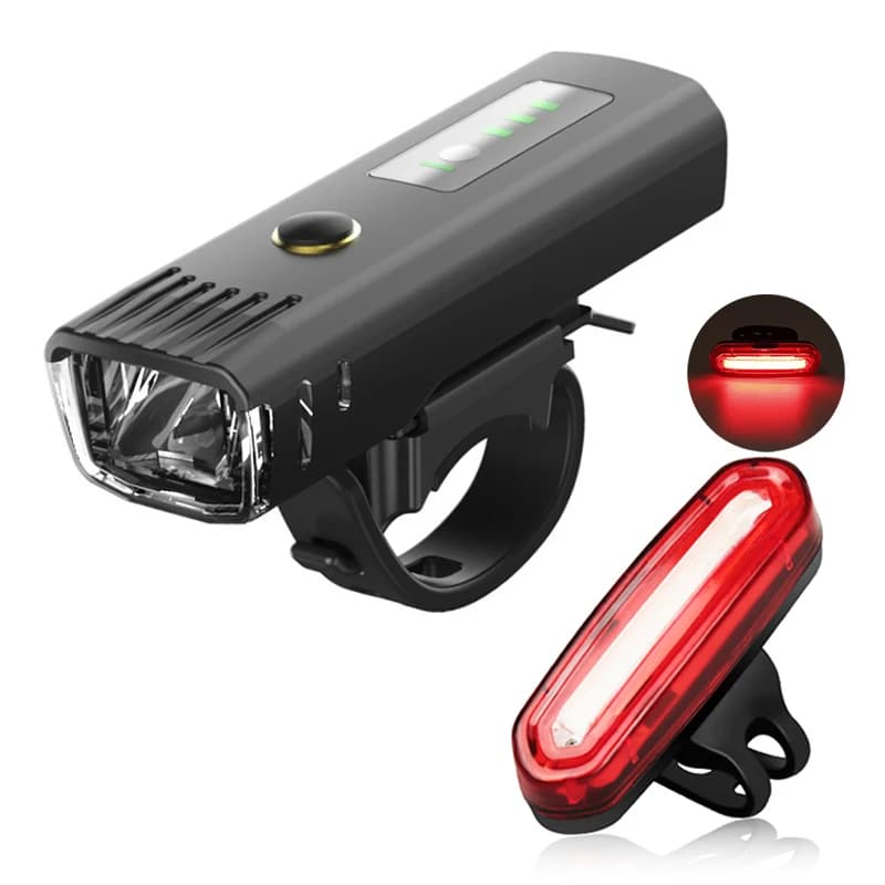 Front Bicycle Light Bicycle Flashlight Bicycle Lantern LED MTB Rear Bicycle Lamp Fotoinduction Bicycle Light Bike Accessories