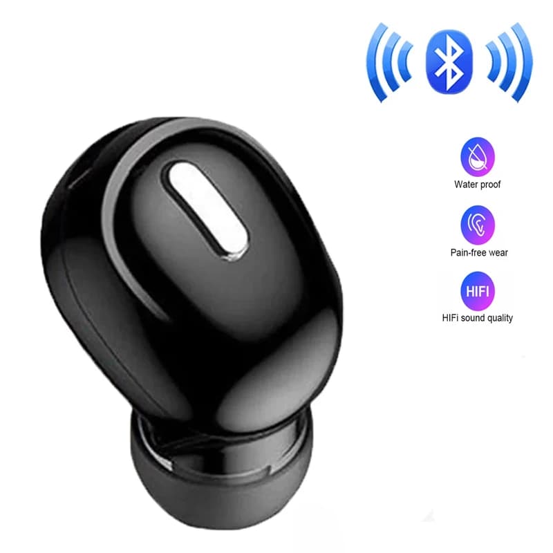 TWS Bluetooth 5.0 Earphones HiFi Music Gaming Headphones HD Clear Voice Call Control Daily Commute Handsfree Headset Accessories