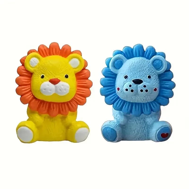 Stampo in Silicone a Forma di Leone Carino 3D, Stampo per Candele, Sapone, Resina, Cemento, Cioccolato, Ghiaccio, Strumento Fai-da-Te per Pasticceria