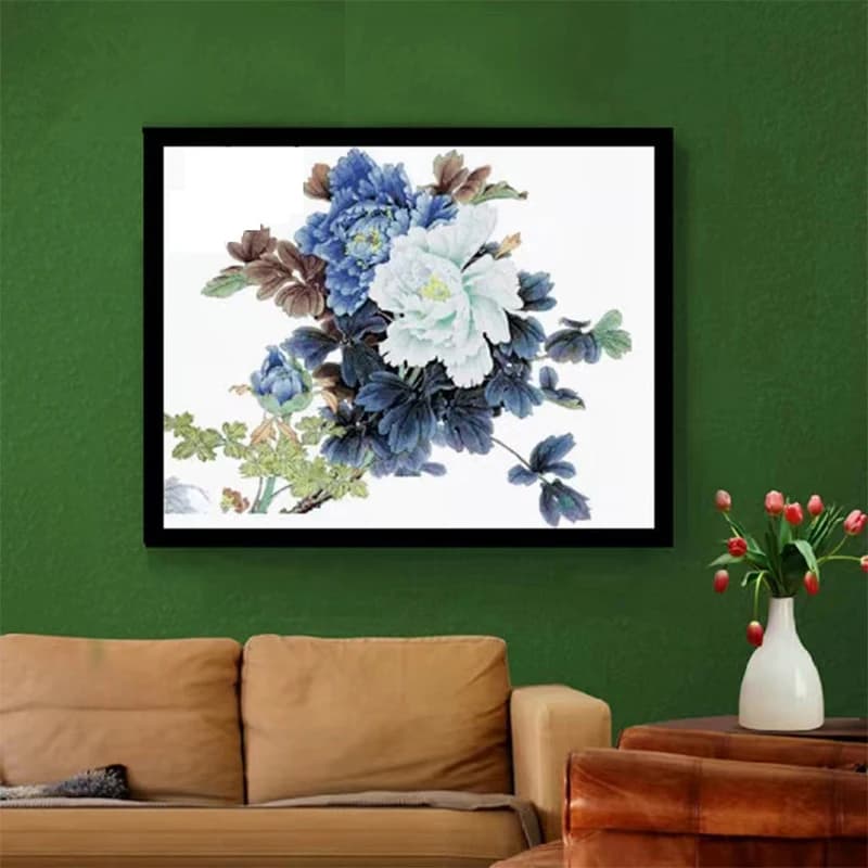 HC945 Cross Stitch Kits Stich Embroidery Cross-stitch Complete Kit Needle Arts & Craft Hobby Needlework Flower Package Hobby