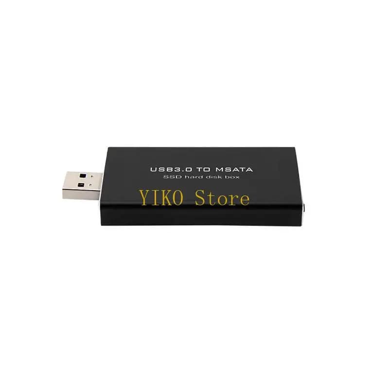 Custodia esterna per convertitore scatola per disco rigido SSD da USB a mSATA K32C per custodia