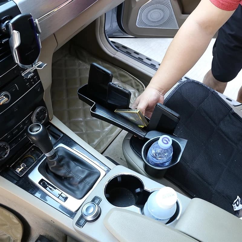 Vassoio organizer per console centrale, vano portaoggetti bracciolo, accessori auto per Mercedes-Benz GLK Classe X204 2008-2015 LHD