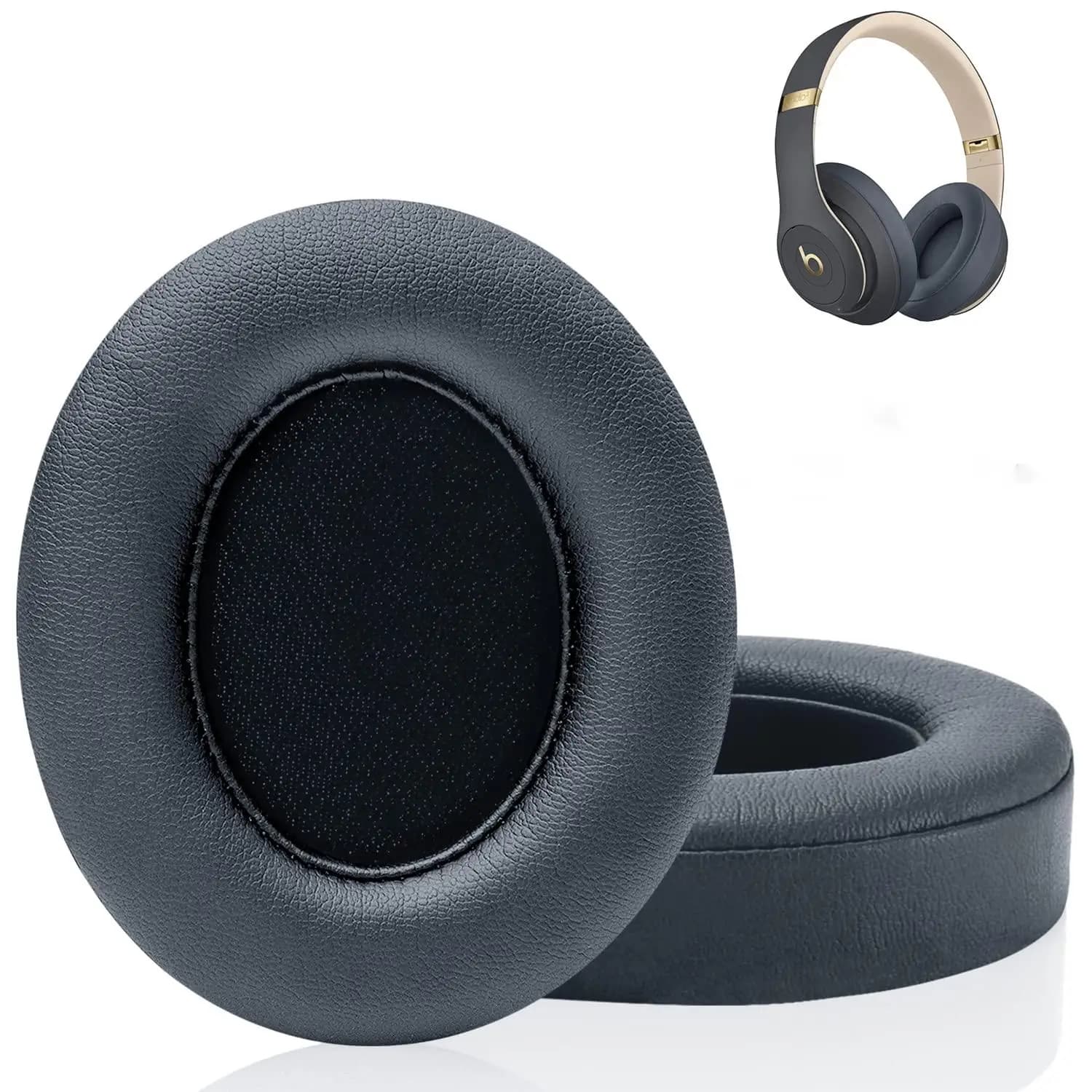 Beats Studio Cuscinetti di ricambio Cuscini in memory foam per Beats Studio 2.0 Wired/Wireless B0500/B0501 e Beats Studio 3.0