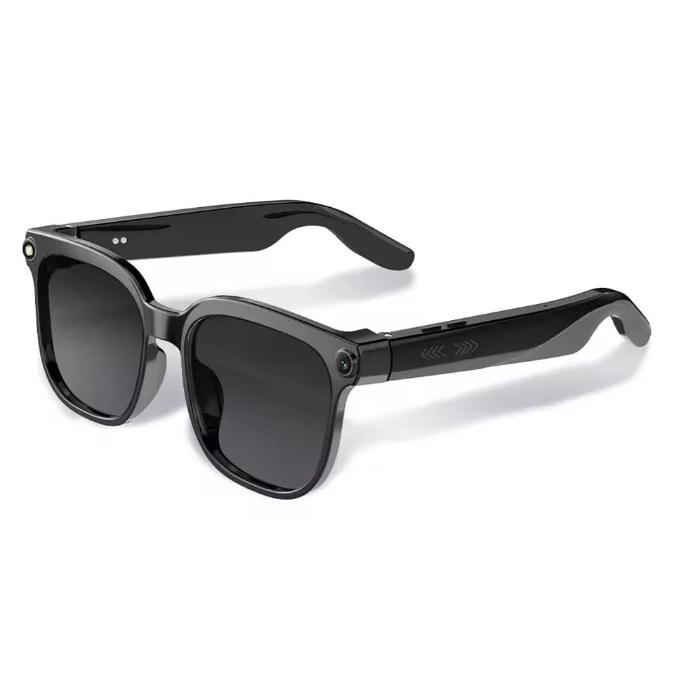 M02S AI Smart Glasses 8MP Camera Bluetooth Sunglasses Shoot Audio Call Video Music Player Multifunctional Smart Glasses earphone