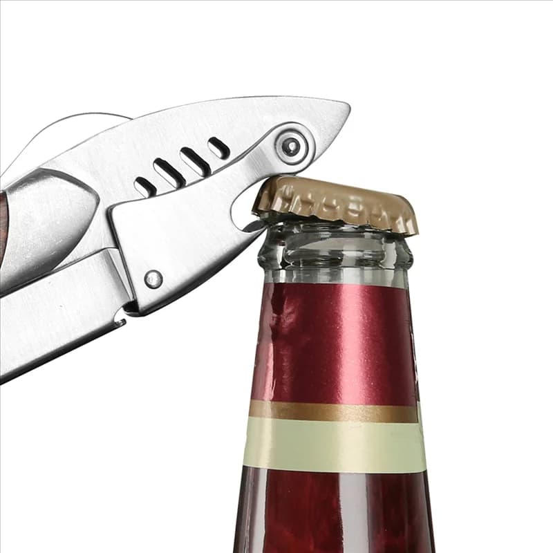 Shark Home Decor Wine Bottle Opener Designed for Beer Bottles or Carton Includes Small Knife - Kitchen Accessories