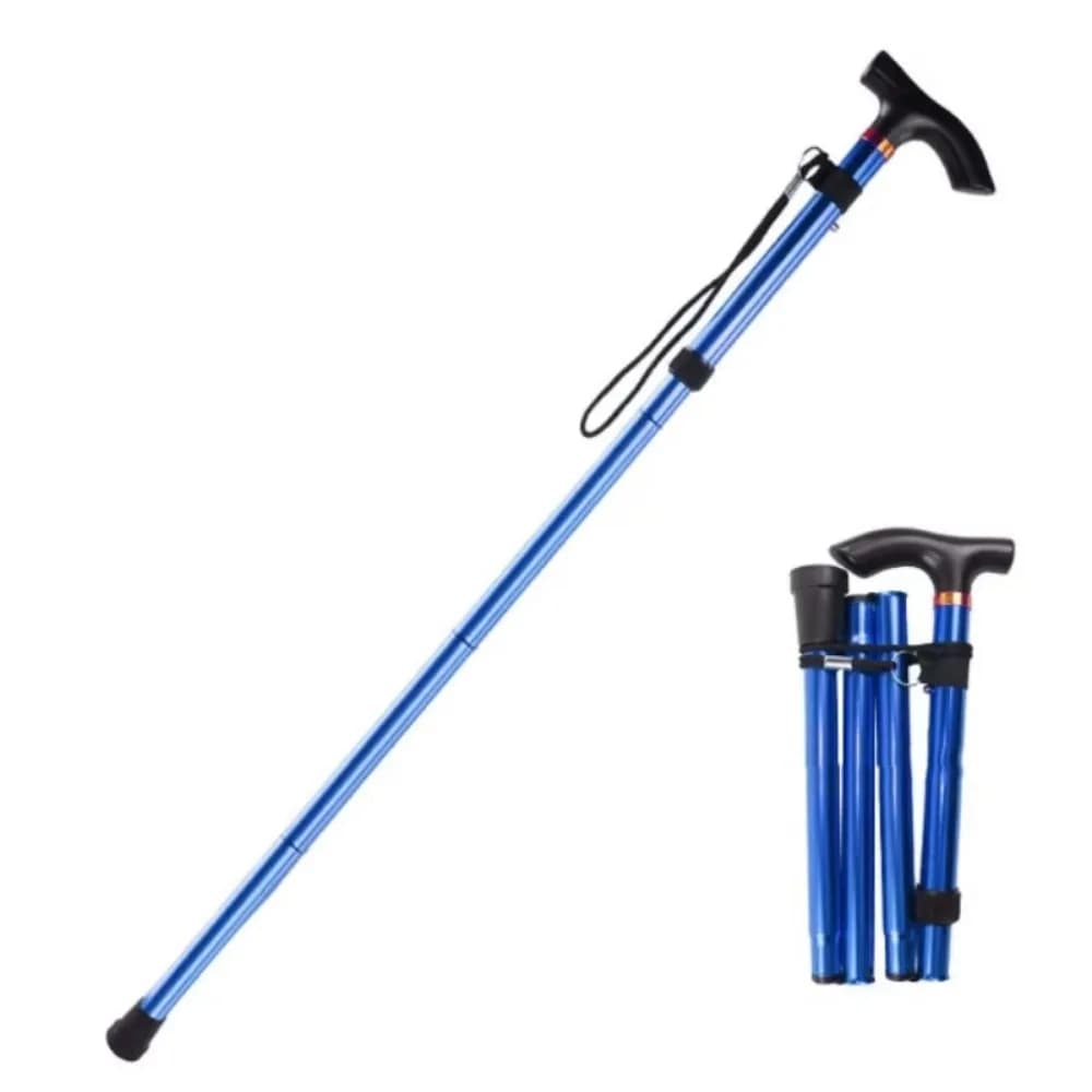 Expandable Aluminum Trekking Sticks with Quick Closure, Colorful EVA Walk Sticks and Men Folders