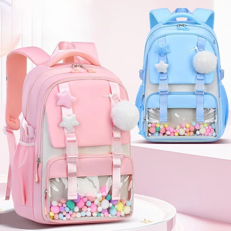 Zaino a tre pezzi per bambini, zaini per ragazzi, zaino scolastico leggero, zaino da viaggio, zaini con cartoni animati, mochilas escolar
