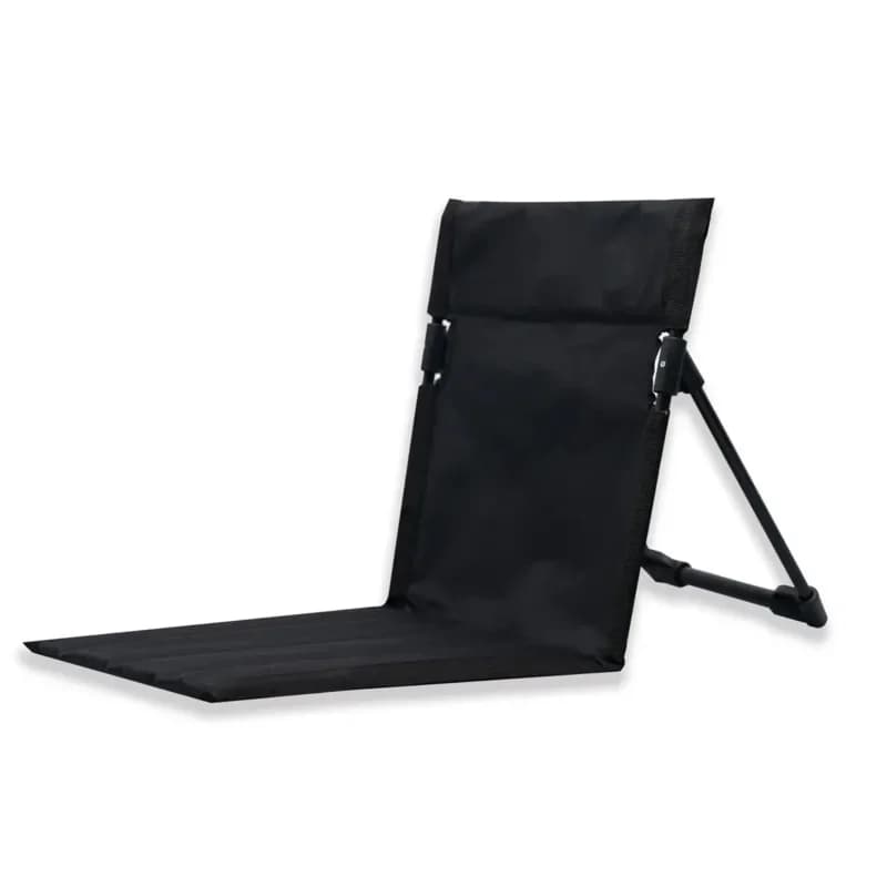 Sedia da campeggio pieghevole pigra con cuscino dello schienale Giardino esterno Parco sulla spiaggia Picnic Patio Prato Mobili leggeri portatili