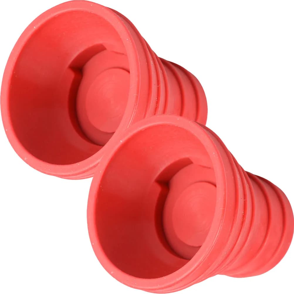 2Pcs Golf Ball Retrievers Rubber Suckers Replaceable Golf Grabbers Compact Suction Cup Professional Pickup Tools