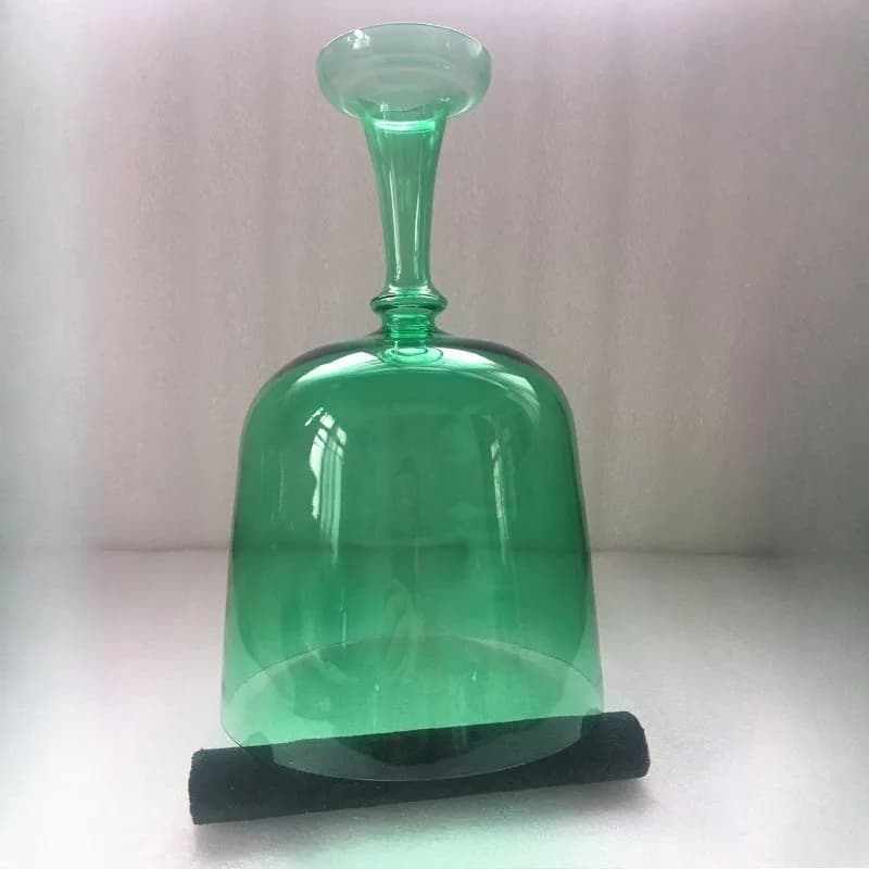 440/432 HZ Handheld Crystal Bowl Meditation Handmade Crystal Chalice F Tone Yoga Energy Quartz Bowls Percussion Instruments