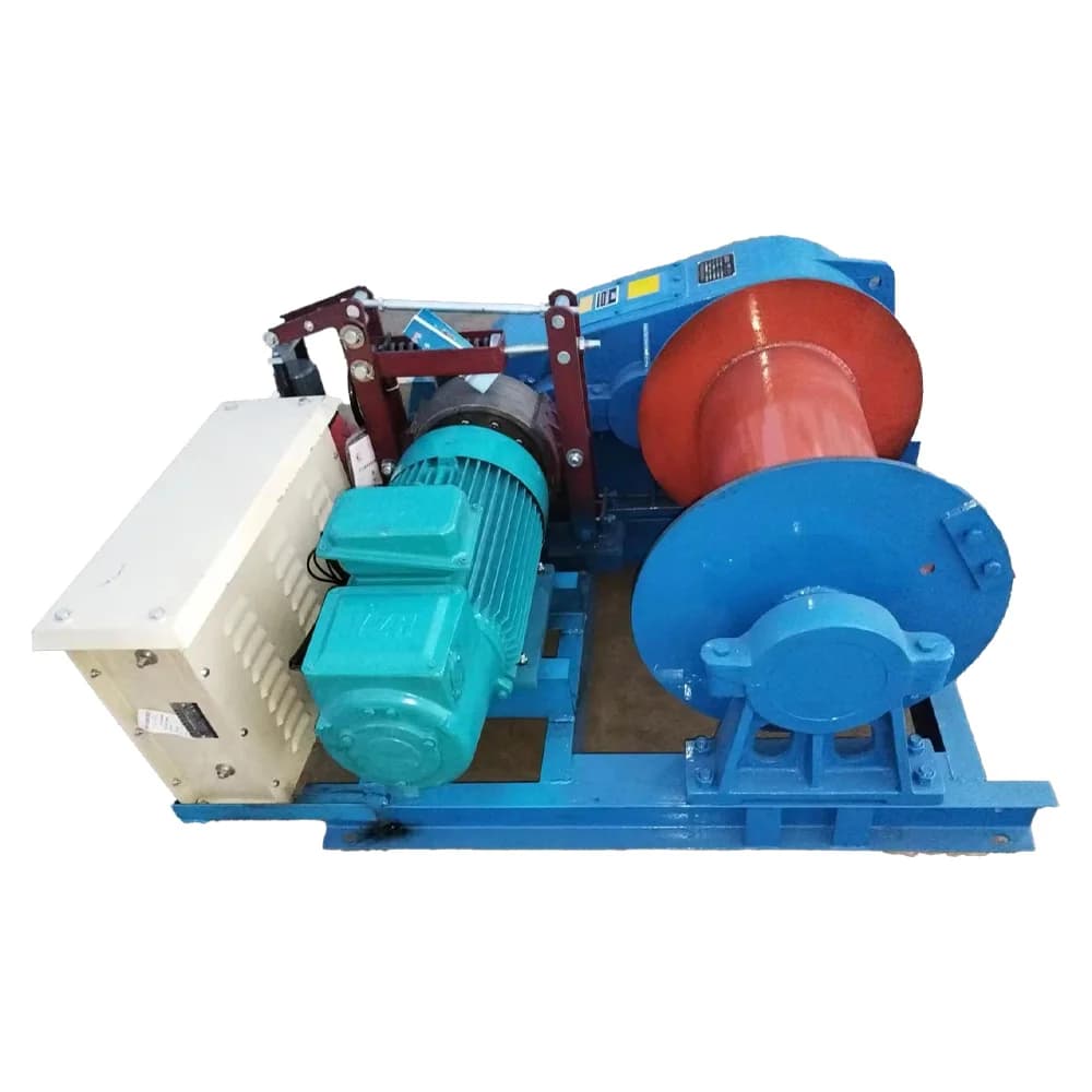 Verricello industriale per ancoraggio per barche elettriche da 5 tonnellate per impieghi gravosi Modello JK Materiale in acciaio per gru con fune metallica in acciaio