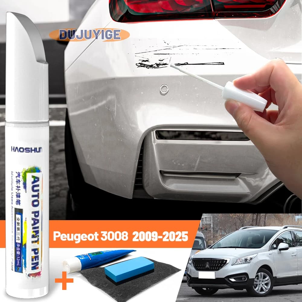 Auto Vernice Penna Vernice Cura Riparazione Graffi Cera Pittura Rimozione Graffi Per Peugeot 3008 2009-2025 2016 2017 2018 2019 2020 2021