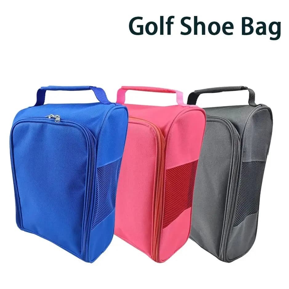 Borsa per scarpe da golf Custodia da trasporto portatile leggera e traspirante Borsa per scarpe sportive