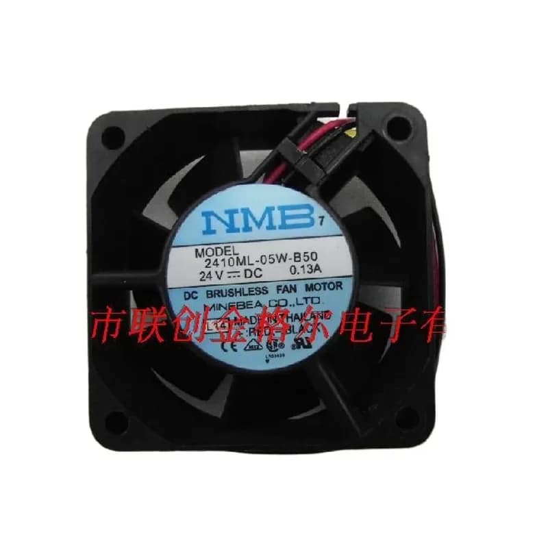 Original NMB Fan for 2410ML-05W-B50 and 2410ML-05W-B59 24V 0.13A 60x60x25mm