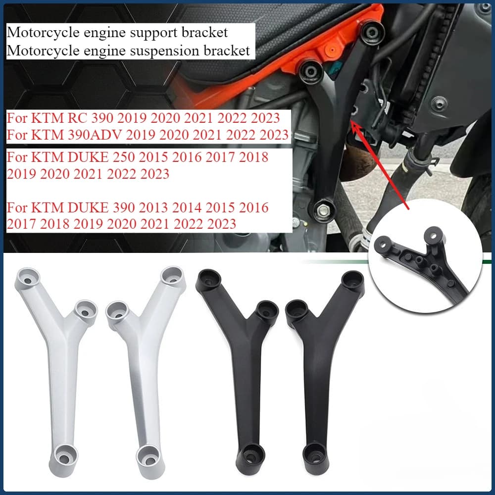 Staffa di supporto motore moto accessori gancio motore adatti per KTM DUKE 250 RC 390 ADV 2013-2023