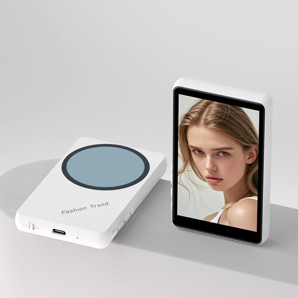 Bluetooth magnetic display wireless live broadcast filling light rear monitoring mobile phone selfie screen projector
