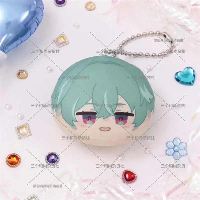 Anime Genshin Impact Lohen Cosplay Pendant Cartoon cute Keychain Keyring backpack Adorn Accessories Halloween gift