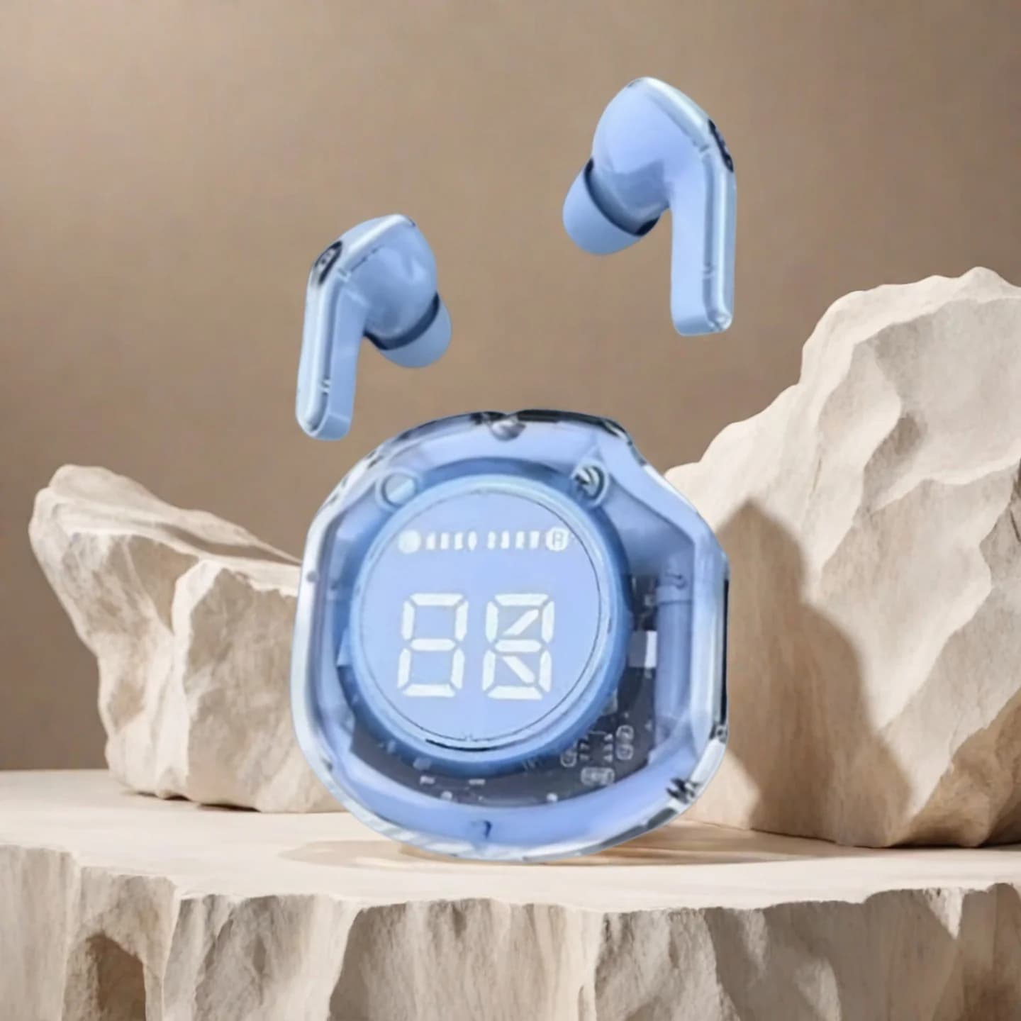 Auxiliary Wireless TWS Headphones Bluetooth 5.3 Sports Headphones Auxiliary with Noise Reduction Touch Control for Phone