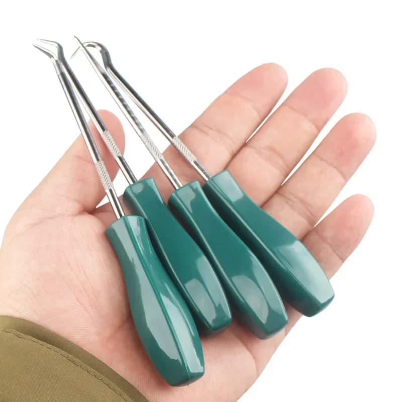 135mm Car Auto Vehicle Oil Seal Screwdrivers Set O-Ring Seal Gasket Puller Remover Pick Hooks Repair Tools for Motorcycle 4Pcs