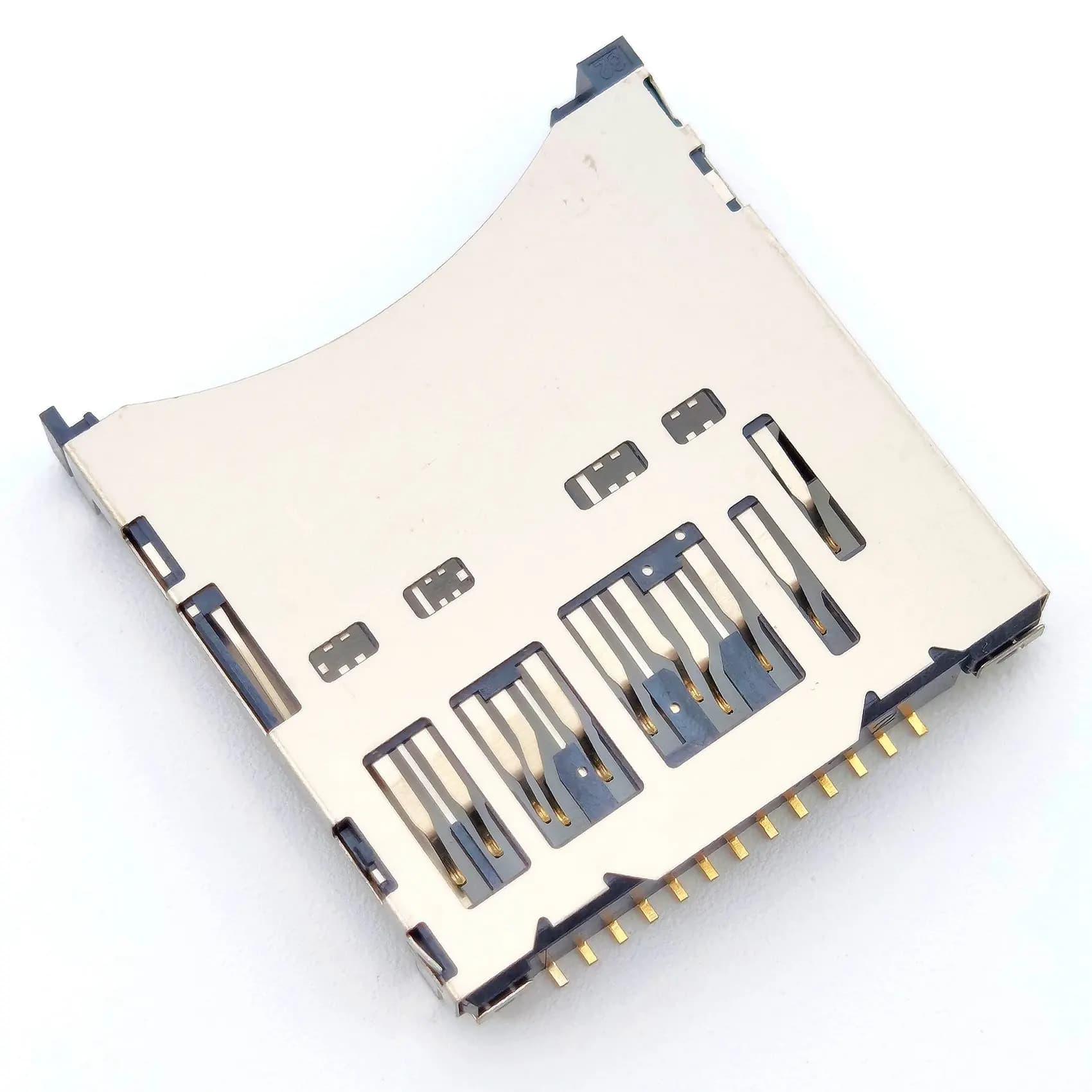 1PCS Nuovo Slot Per Scheda di Memoria SD Componente Lettore Supporto Parte di Riparazione Per Nikon D610 D600 D3200 D5200 SLR