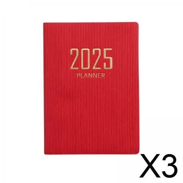 Agenda 2025 Tascabile, Semplice ed Elegante, Strumento di Pianificazione in Carta per Casa, Ufficio e Scuola