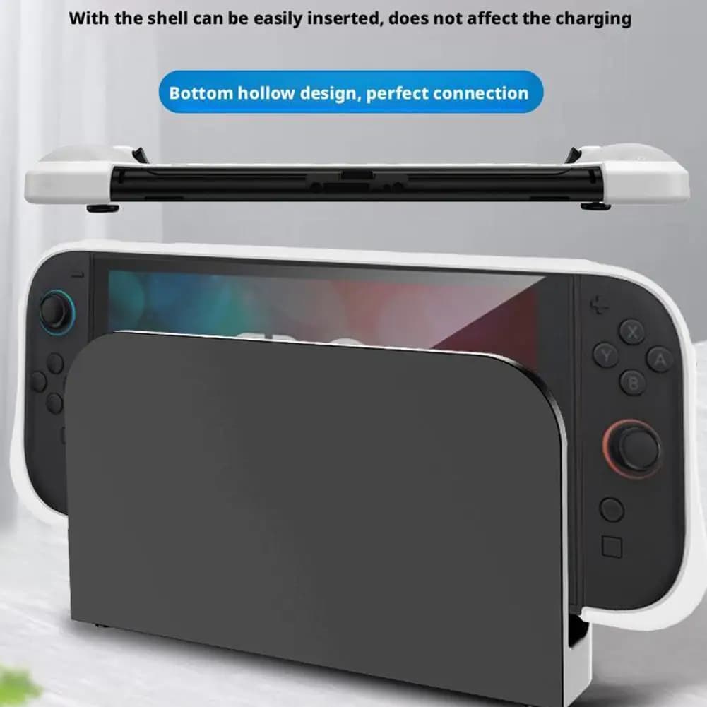 Custodia in TPU per Nintendo Switch 2 Console Maniglia ergonomica Grip Cover Custodia protettiva antiurto Custodia protettiva antigraffio
