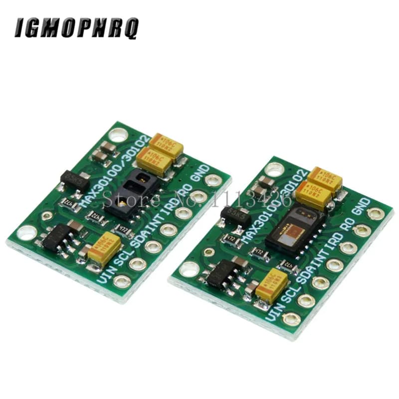 Low Power MAX30102 Heart Rate Oxygen Pulse Breakout For Heart Rate Sensor Module For Arduino / MAx30100 Pulse Oxymeter
