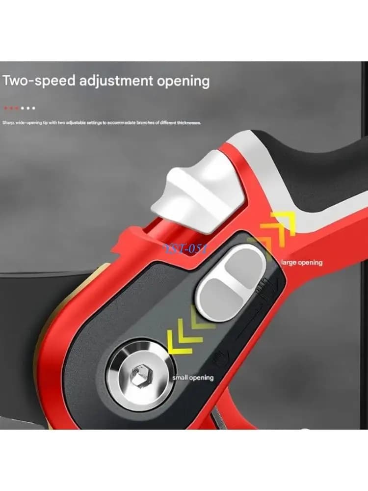 E15A Comfortable Nonslip Grip Pruning Shears Cutter to Reduce Hand Fatigue During Prolonged Use in Horticulture and Landscaping