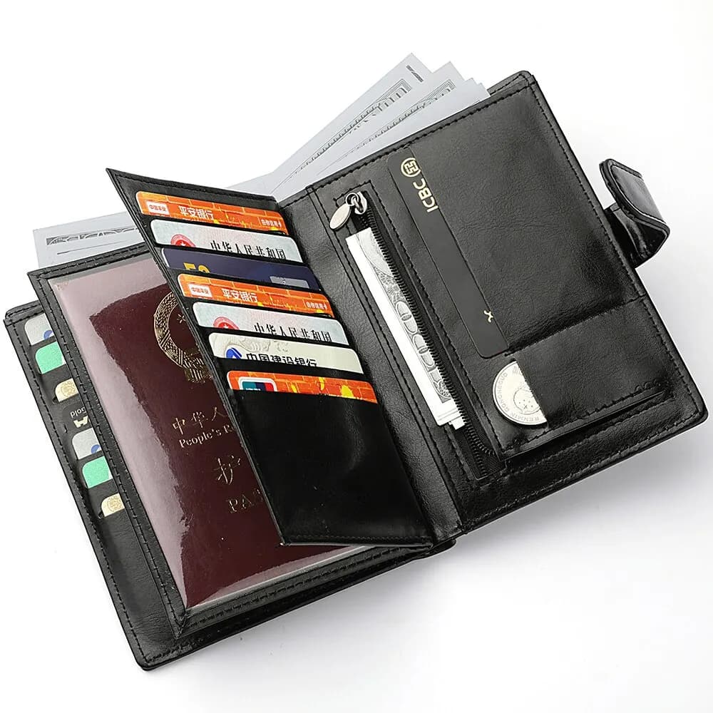 Elegant Travel Passport Bag Multi-Card Portable Multi-Card Multi-Card Wallet