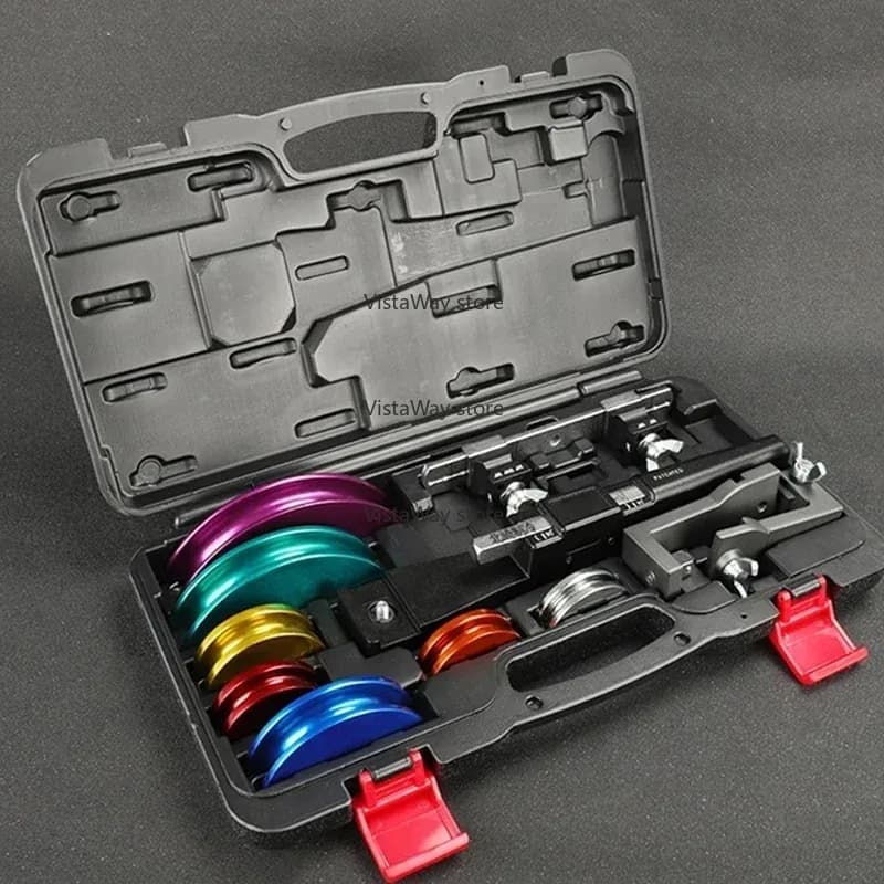220V NEW Copper Tube Bender Manual Tube Bending Machine Mombination Set Air Conditioning Refrigeration Tools
